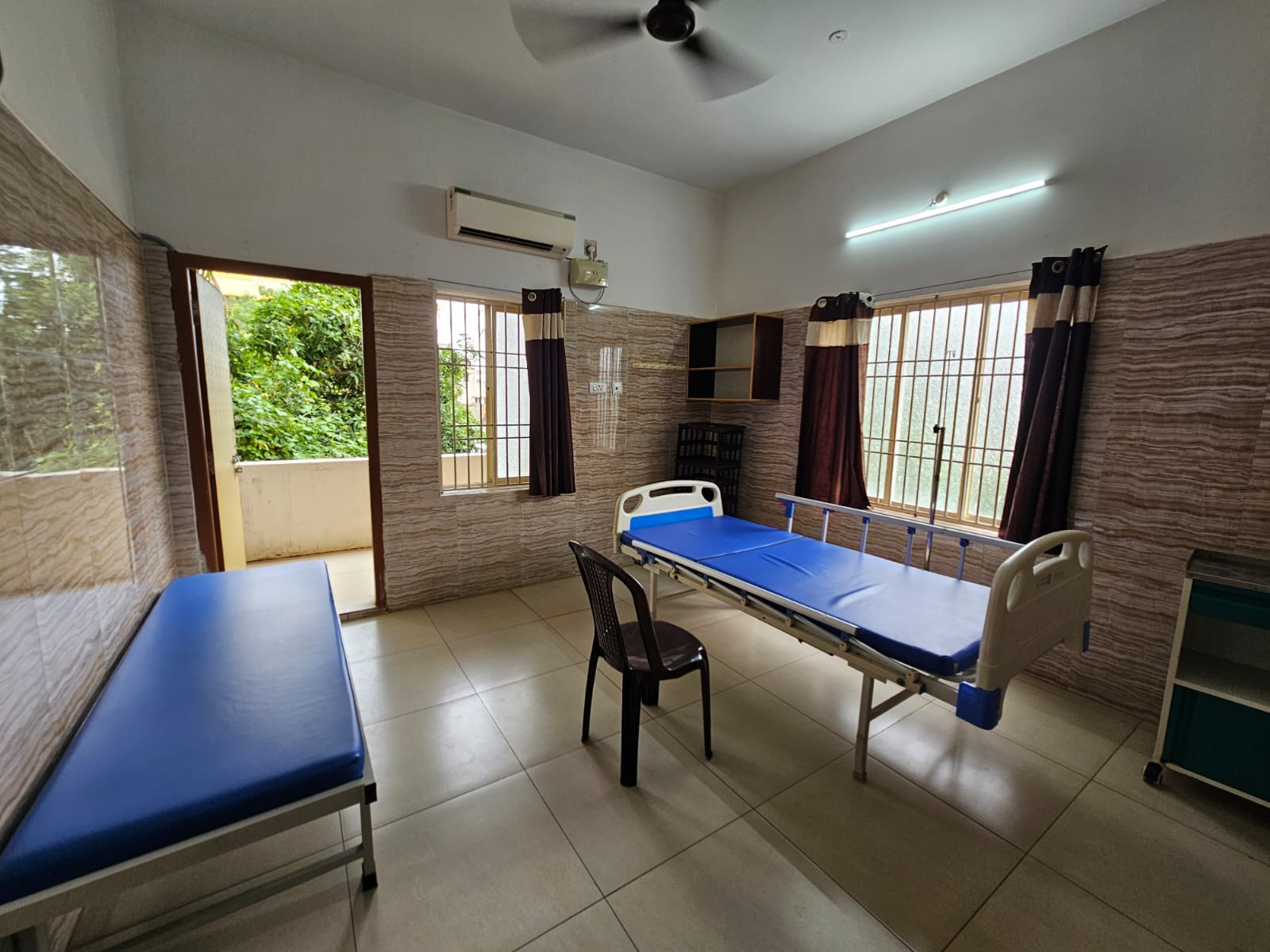 AC rooms with balcony